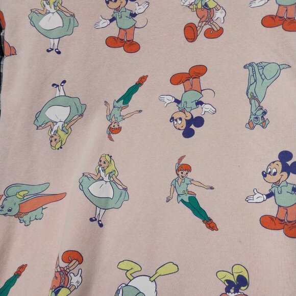 3232 Size XL Disney Loads Of Love Upcycled Sweatshirt Button Down Shirt Combo. - Picture 4 of 6